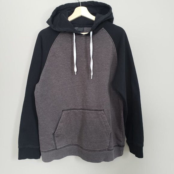 Zine Two-Tone Hoodie Sweater Large - Picture 1 of 8